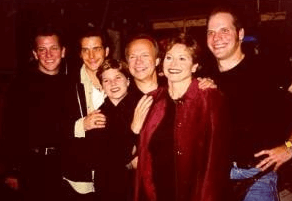 Karen Bergen with her husband Bobby Vee and children
